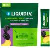 imageLiquid IV Hydration Multiplier Energy  BlackBerry  Peach  Electrolyte Powder Drink  1 Pack 14 ServingsBlackberry Peach