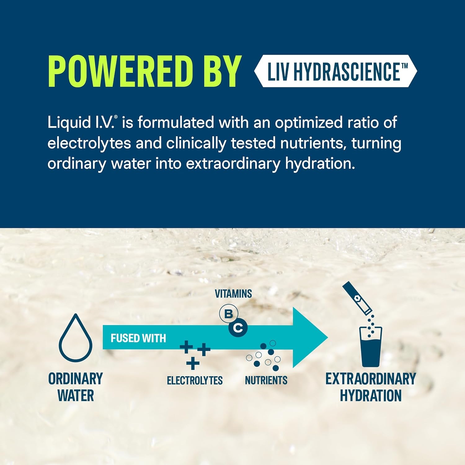 imageLiquid IV Hydration Multiplier SugarFree Energy Lime Margarita Mocktail Electrolyte Powder Drink Mix 1 Pack 14 ServingsLime Margarita Mocktail